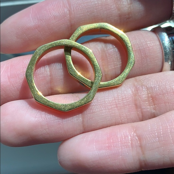 ELLIE VAIL GOLD BLAKE RING SET - Picture 5 of 6